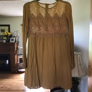 Xhilaration | Mustard Dress — S